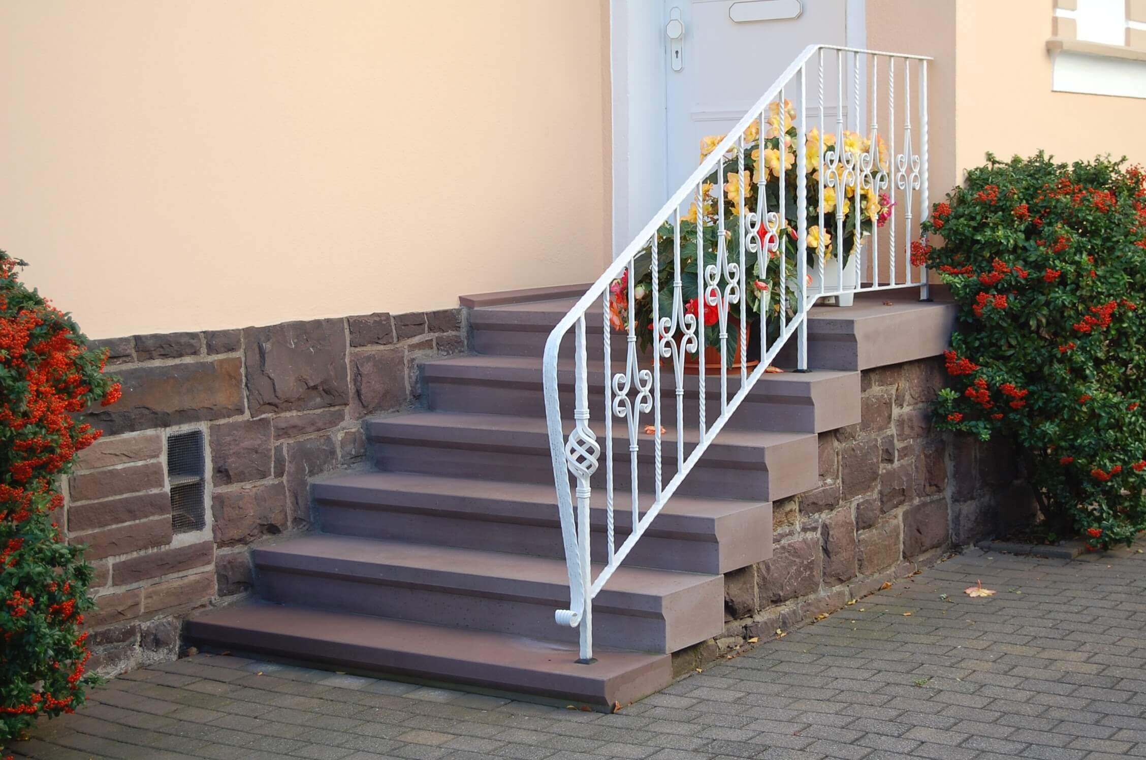 Blockstufen Wesersandstein