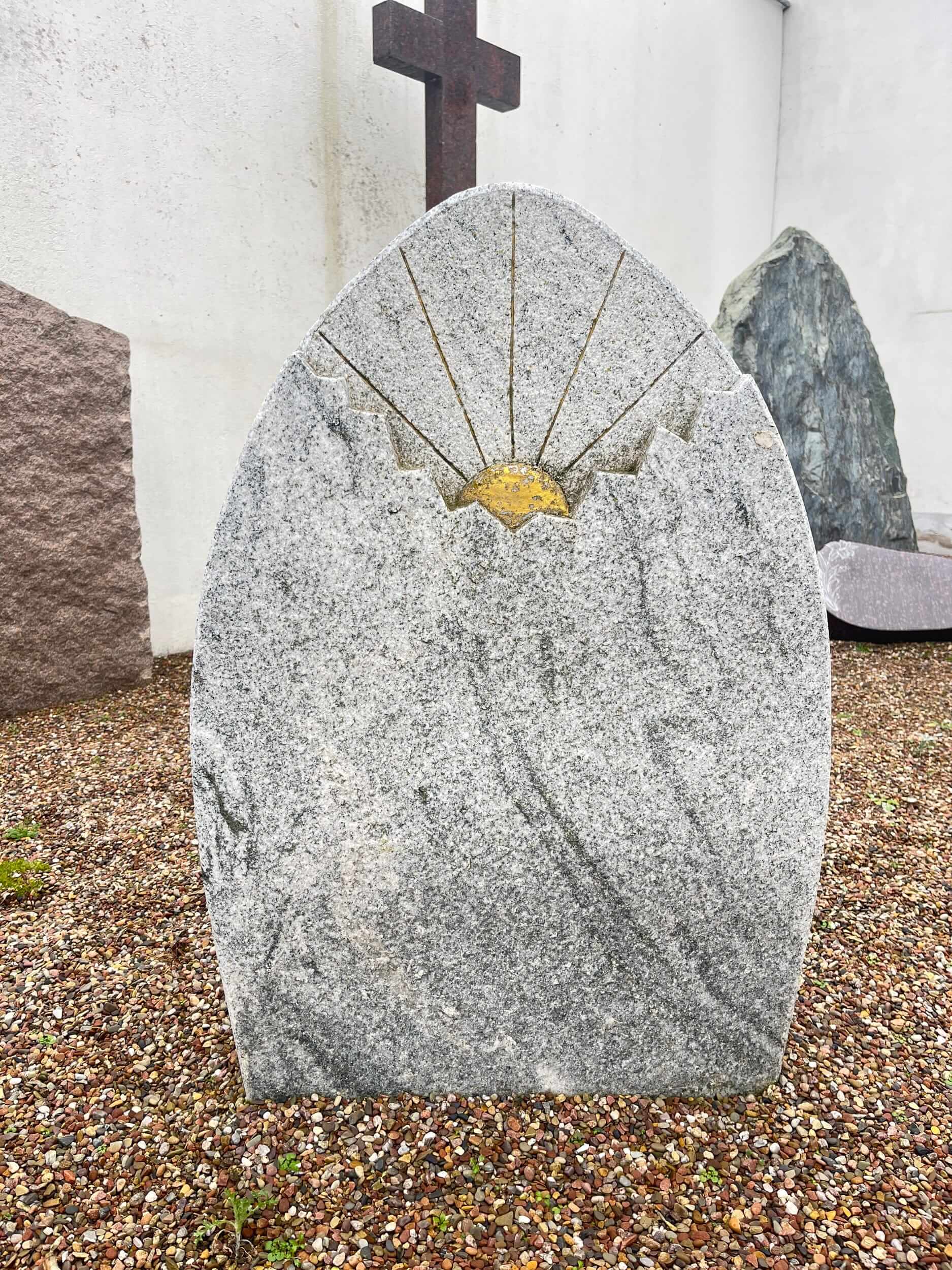 Stele Viscont White Sonne Gold