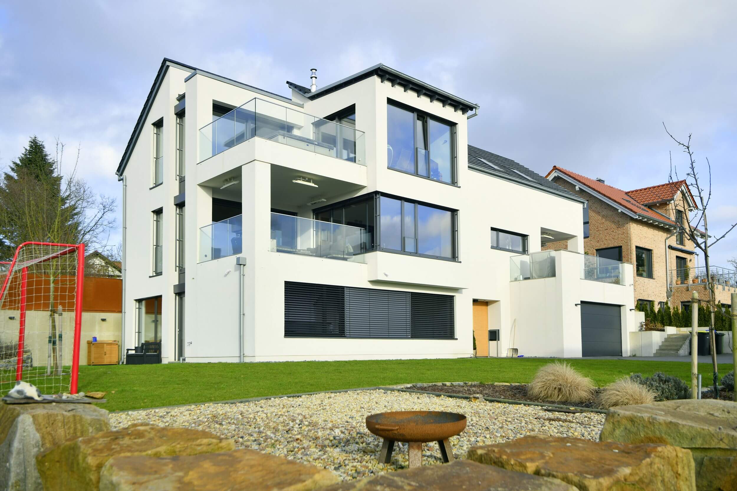 Wohnhaus Gartenansicht